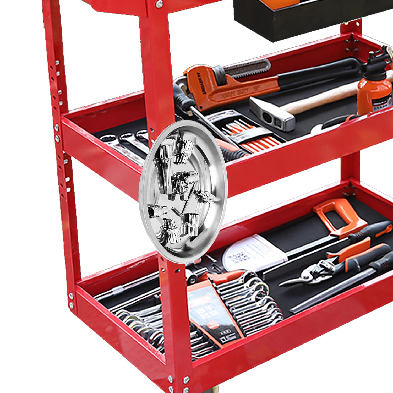 Koop rechthoekige RVS magneetschalen online kopen - Gratis Verzending