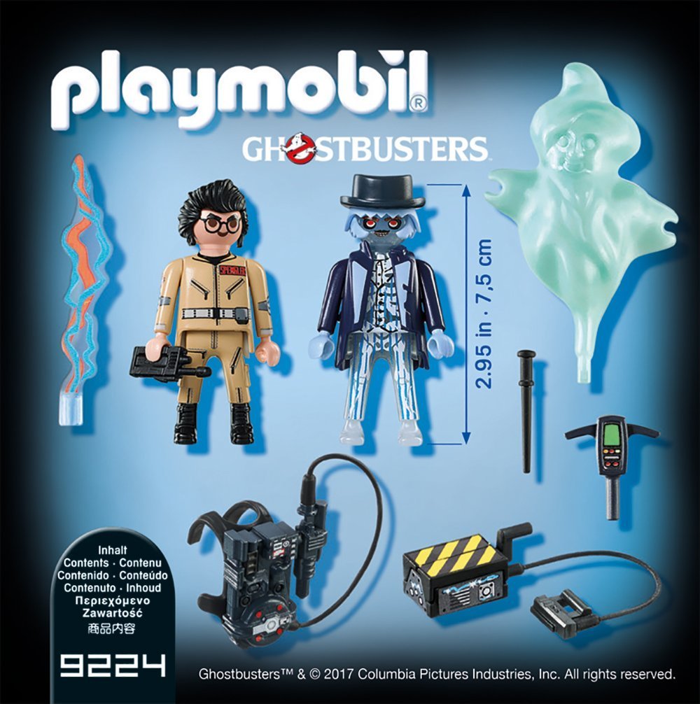 Amazon.com: Playmobil Ghostbusters Spengler and Ghost : Toys & Games
