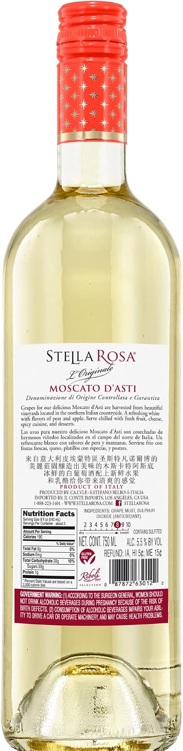 Stella Rosa Moscato D'Asti, 750 ml