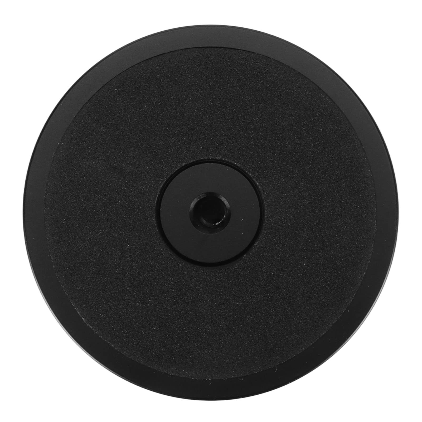JTLB Stabilizzatore del Disco per Giradischi LP Lega di Alluminio Stabilizzatore del Peso del Disco HiFi Riduttore di Vibrazioni per Giradischi (Nero)