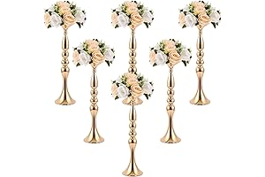 Sabary Gold Centerpiece Stands for Table Decor