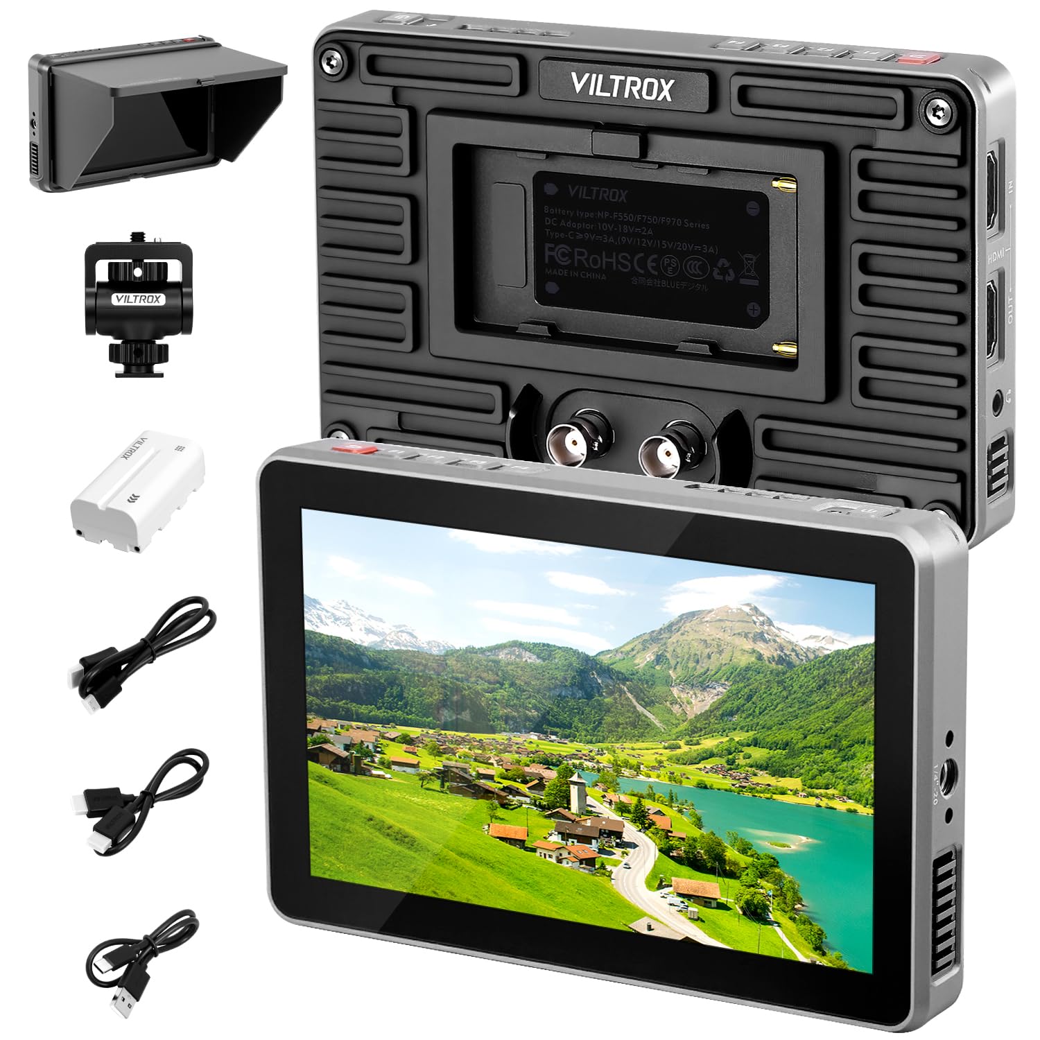 viltrox DC-X3 Amazon¥38500 Amazon.com : VILTROX DC-X3 Camera Monitor with Rig Cage, 6