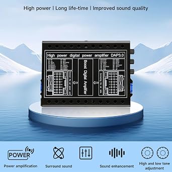 Digital Sound Processor DSP Amplifier Lossless Upgrade Easy Installation Car Upgrade