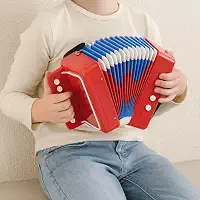 SANFONA INFANTIL MINI ESTILO PROFISSIONAL VERMELHO