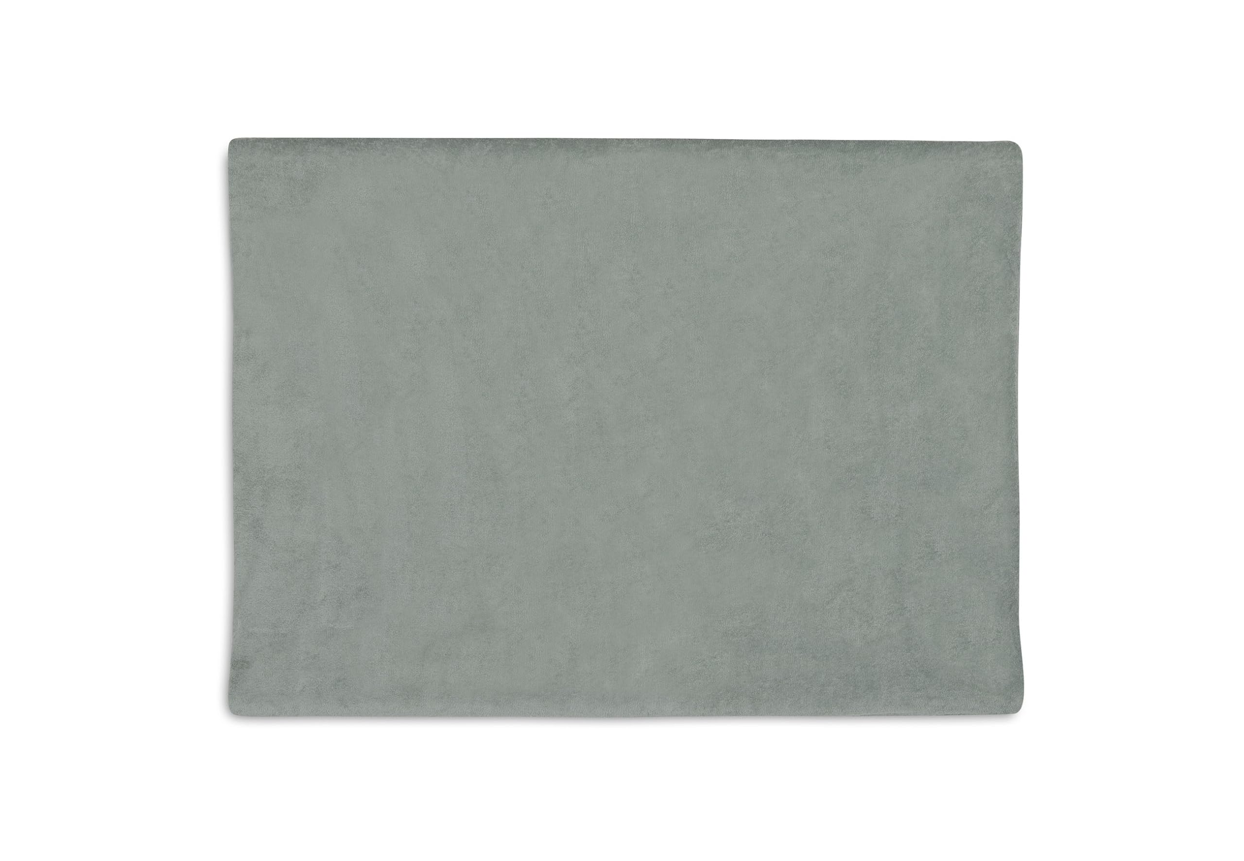 Jollein Terry Changing Mat Cover, Sea Green/Ivory, 2-Pack, 50x70cm, 85% Cotton, 15% Polyester, Oeko-TEX Certified - Image 2