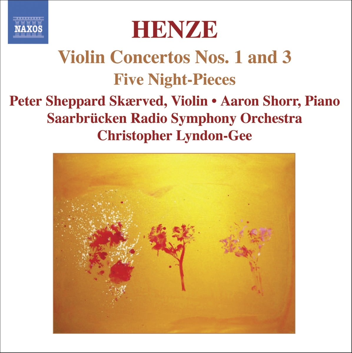 Hans Werner Henze - Violin Concertos Nos 1 & 3 Sealed CD Album 2006 C Lyndon-Gee