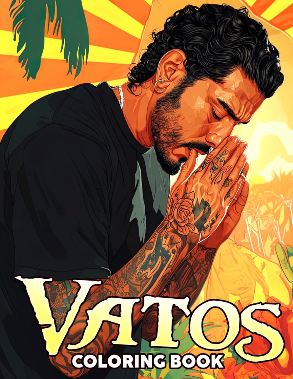 Vatos Coloring Book: Urban Heritage Coloring Pages Featuring Classic Street Style, Lowrider Culture and Neighborhood Inspired Designs for Adults and Teens to Relax and Unwind