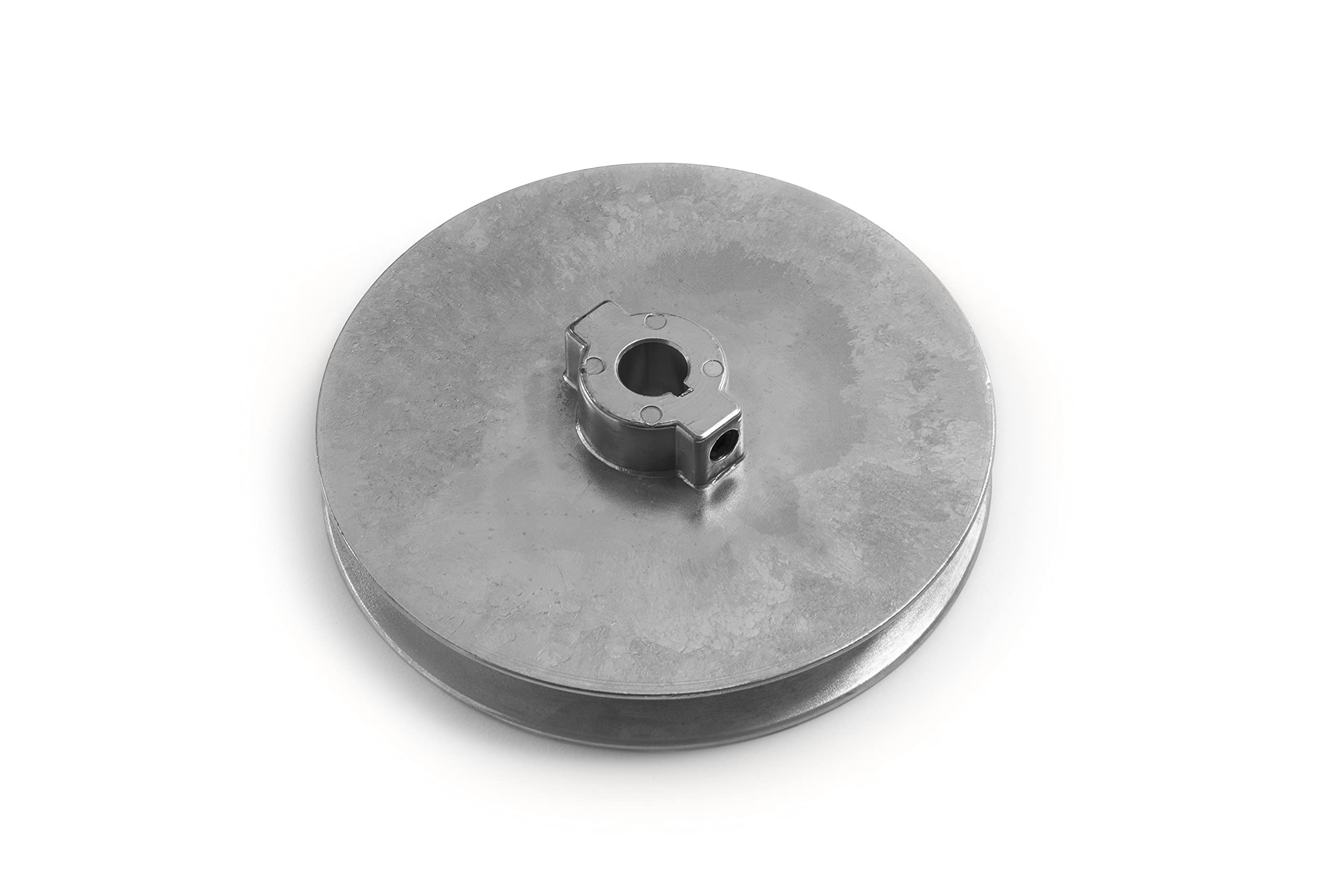 Terre Products, Heavy Duty 5" V-Groove Drive Pulley, Precision 1/2" Bore, Robust Z3A Zinc Alloy Die Cast Pulley