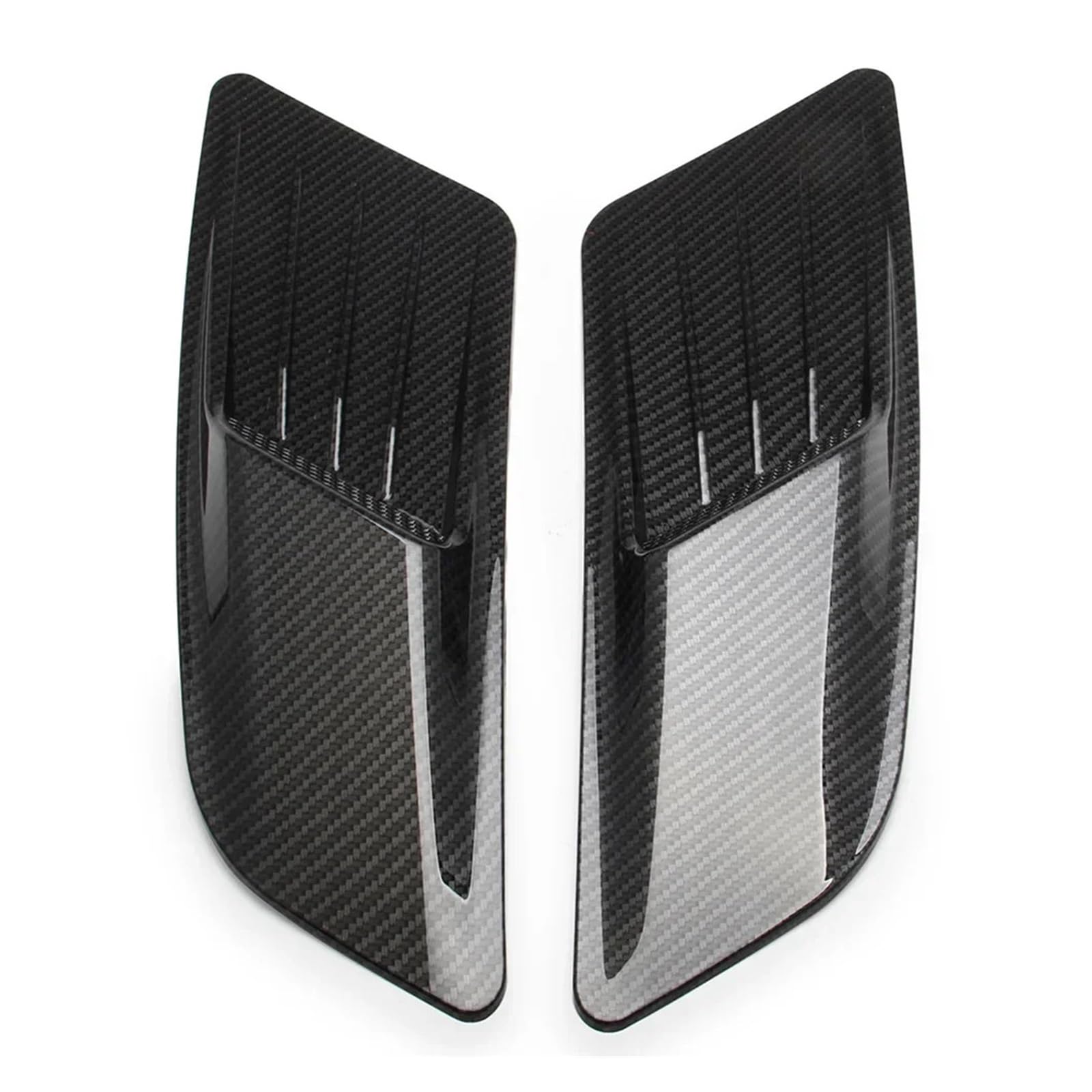 Style carbone écope de capot Mustang 2015-2022 panneau de ventilation ABS - 6