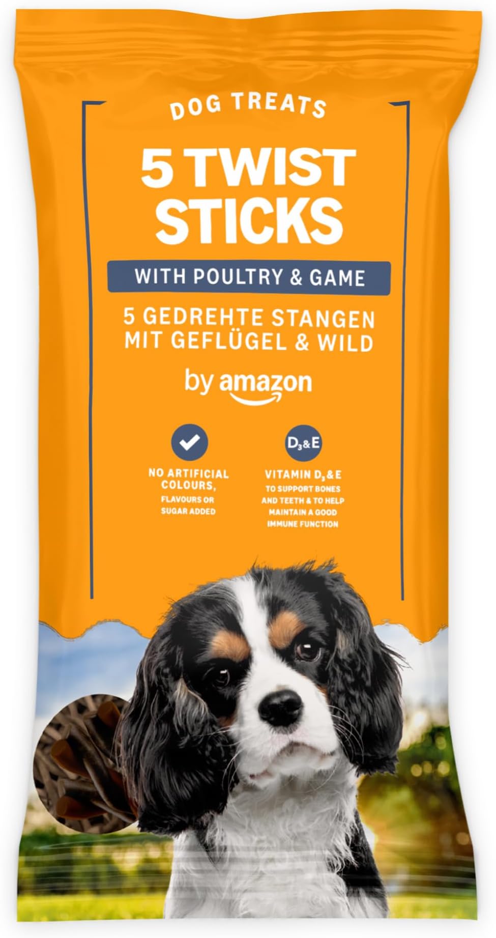 Dog Treats - Twist Sticks with Poultry and Game, 100g