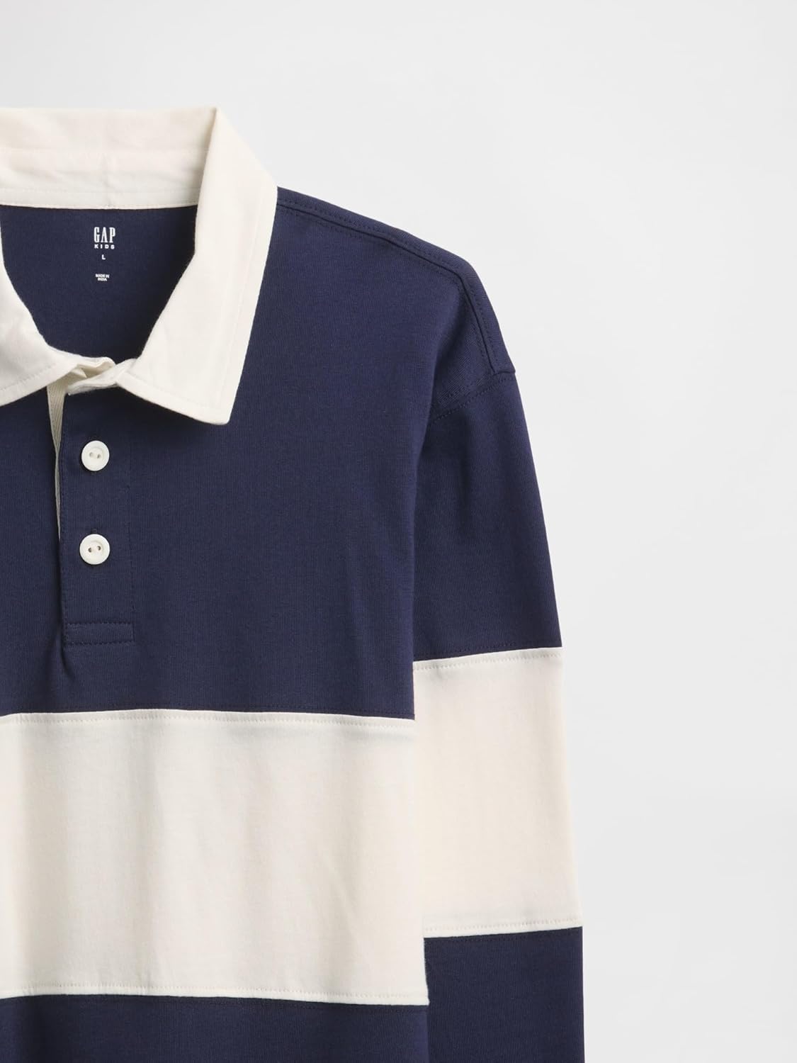 Gap Boys Long Sleeve Rugby Polo - Image 3