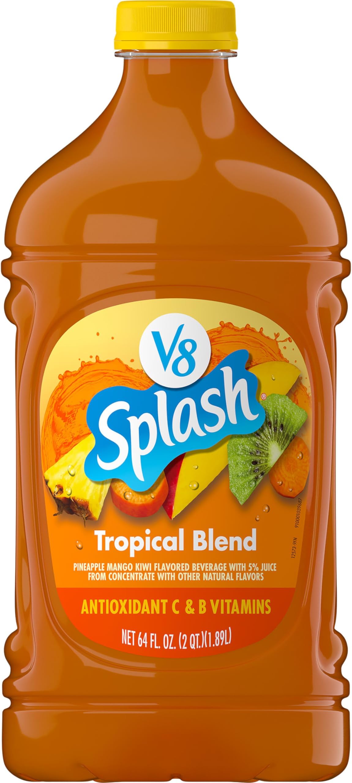 Splash Tropical Blend Flavored Juice Beverage, 64 fl oz Bottle