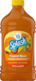 V8 Splash Tropical Blend Flavored Juice Beverage, 64 fl oz Bottle
