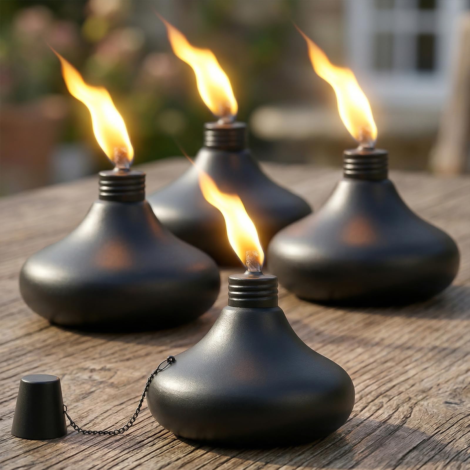 SNOGSWOG Upgraded Tabletop Torches Set of 4