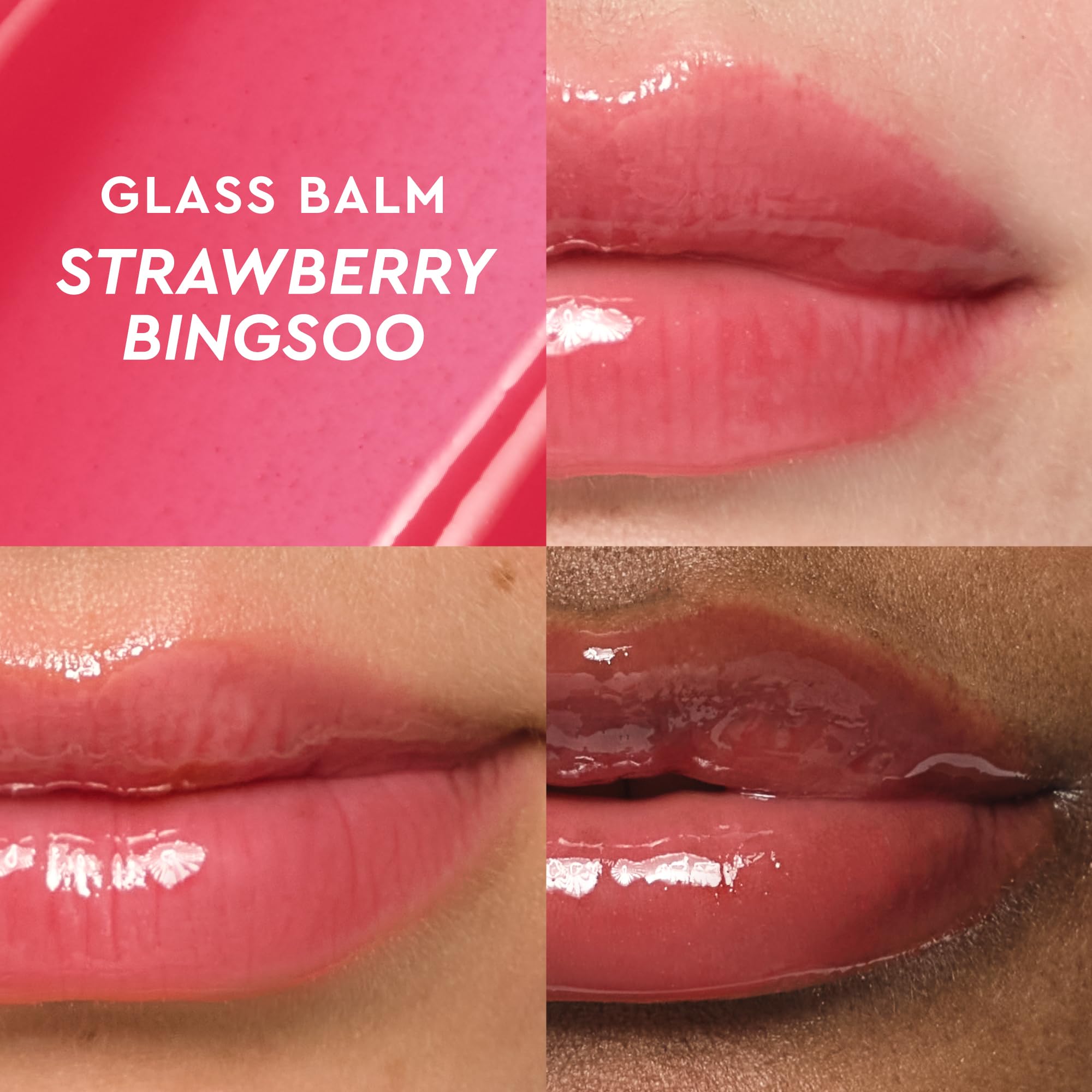 Glow Recipe Glass Balm Lip Treatment, 12Hr Hydrating Lip Balm & Moisturizer with Hyaluronic Acid to Smooth - Image 2