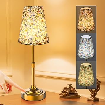 Scalable Portable Cordless Table Lamp, Built in Rechargeable Battery, 2700-6000k Color Temperature, Fully Dimmable, Ambient Light for Patio, Restaurant, Bar, Bedroom, Dining Flower