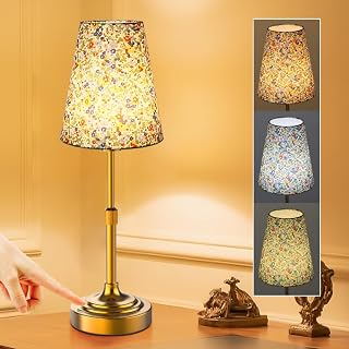 Scalable Portable Cordless Table Lamp, Built in Rechargeable Battery, 2700-6000k Color Temperature, Fully Dimmable, Ambient Light for Patio, Restaurant, Bar, Bedroom, Dining (Flower)