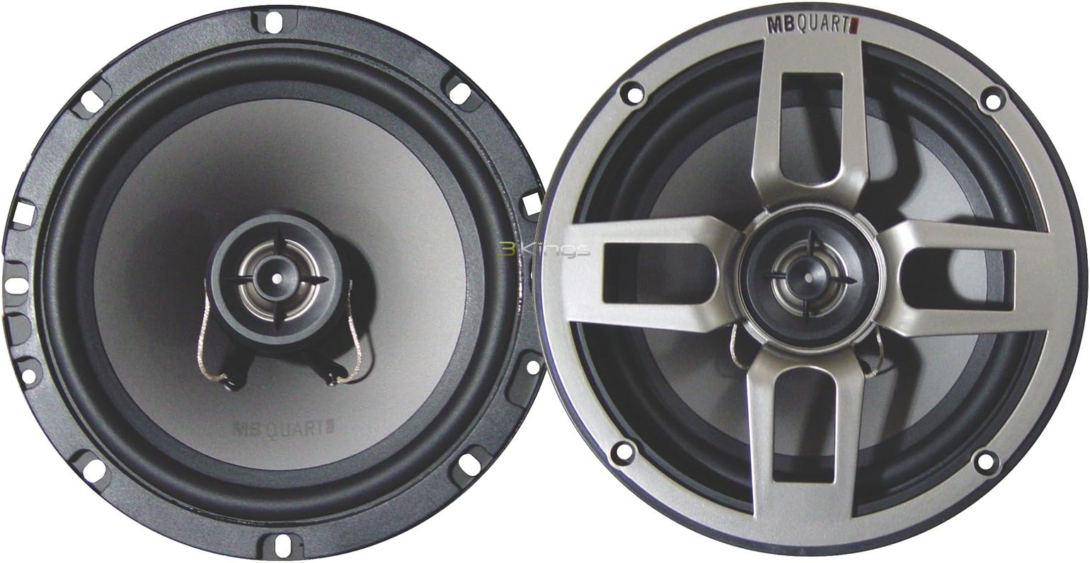 Fkb116 6.5-Inch 2 Way Formula Series Pair of Full Range Coaxial Car Speakers