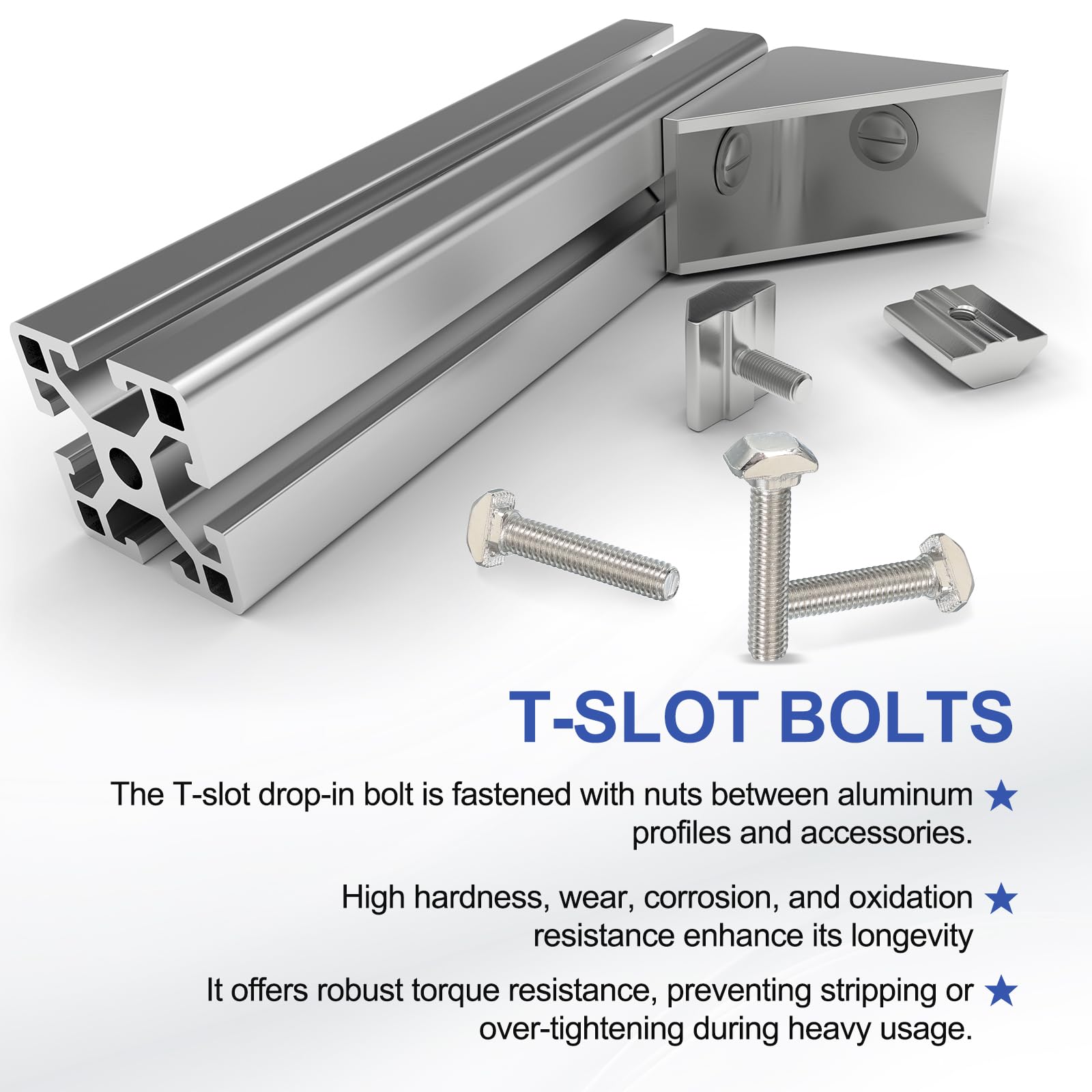 PATIKIL M5 x 20 mm T-Slot Bolts - Image 4
