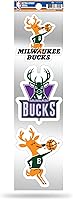 Vista 13 de Rico Industries NBA Basketball 3-Piece Retro Spirit Decals Retro Decal Set