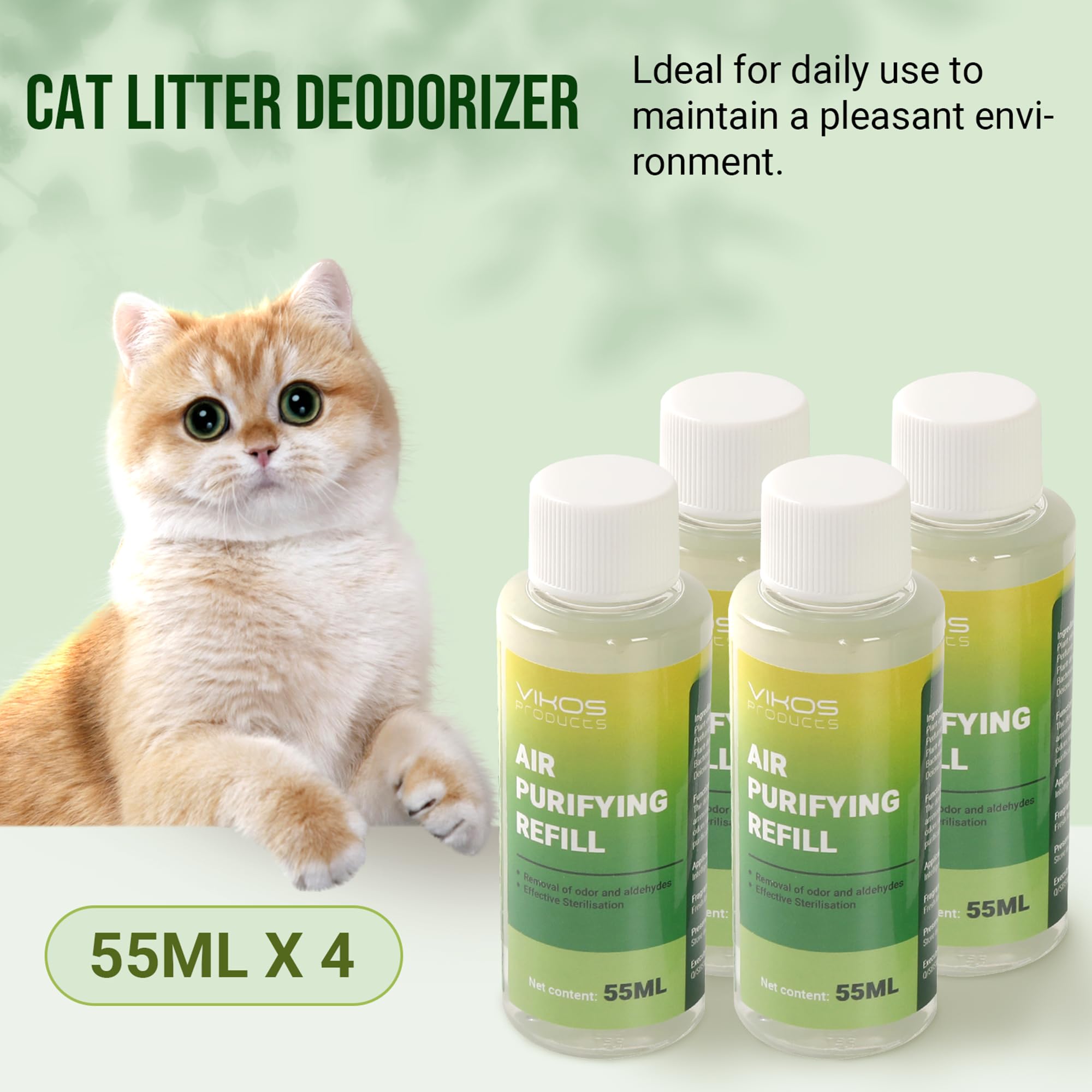 Desodorante de arena para gatos PETKIT PuraX PuraMax autolimpiante para caja de arena para gatos, eliminador de olores para eliminar olores fuertes, caja de arena, desodorizante