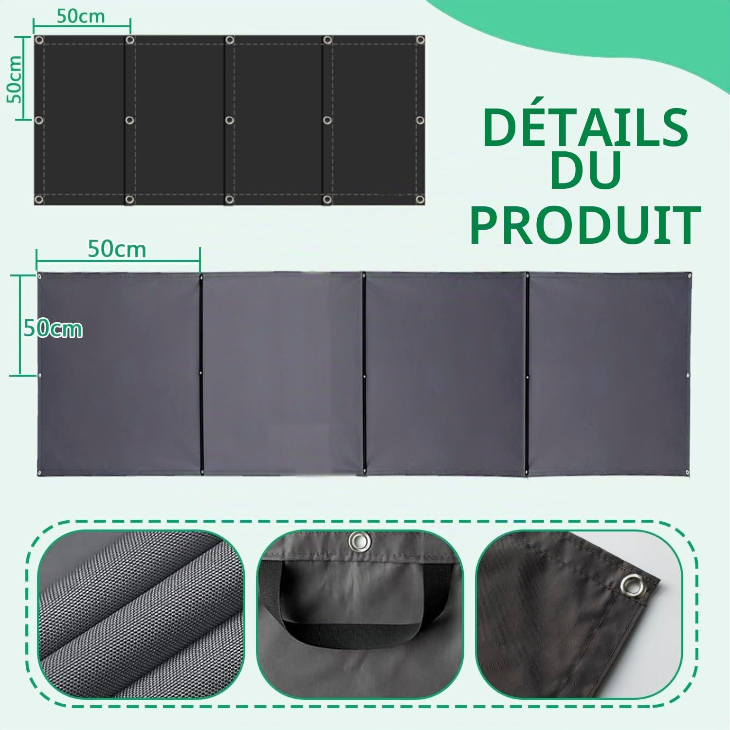 Rétractable Vague Voile-D'ombrage Imperméable 300x350cm(BxL) Pare-Soleil rétractable pour pergola Voile d'ombrage à Vagues coulissantes pour Jardin extérieur arrière-Cour Kaki