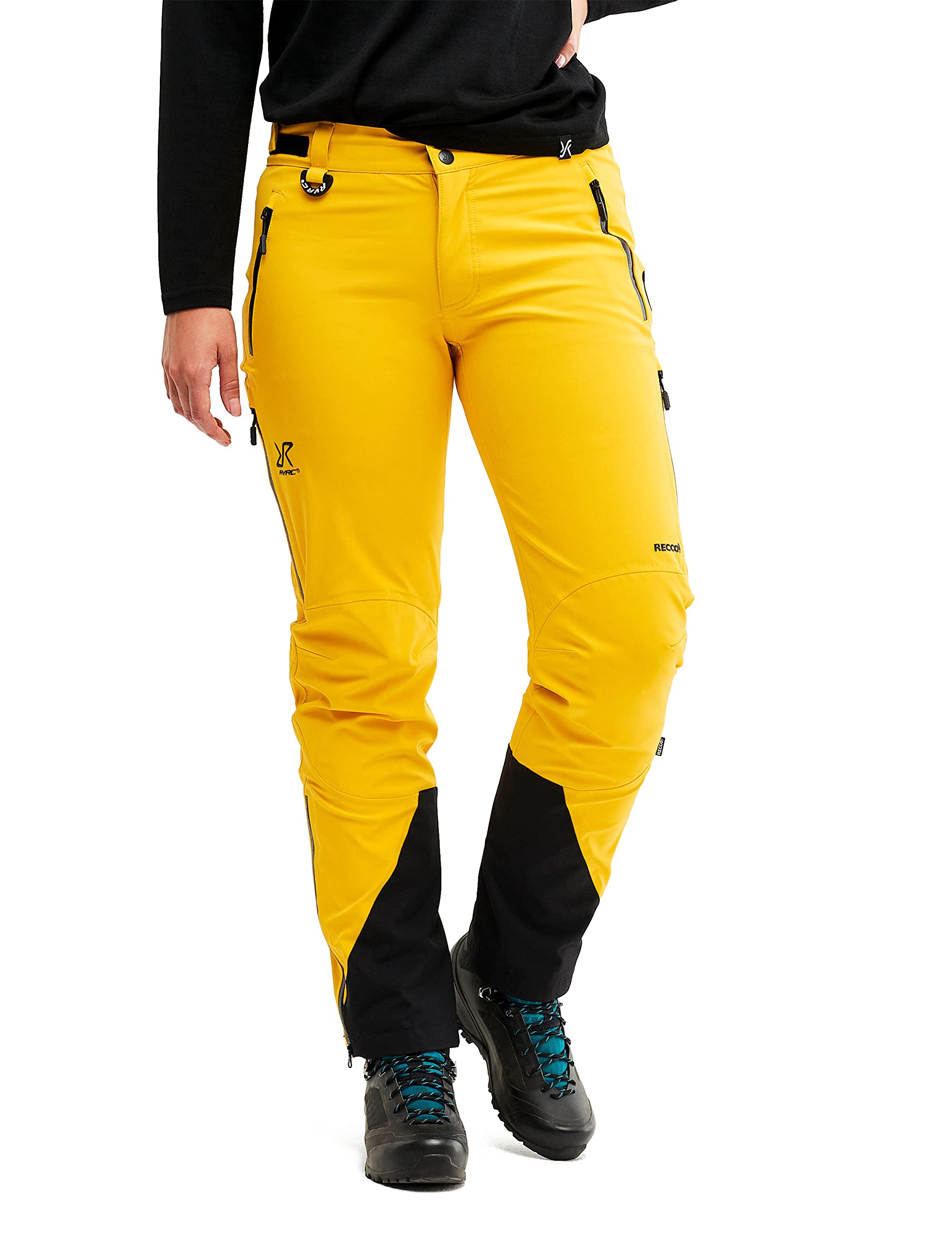 RevolutionRace Cyclone Rescue Pants para Mujer, Pantalones Impermeables, Senderismo