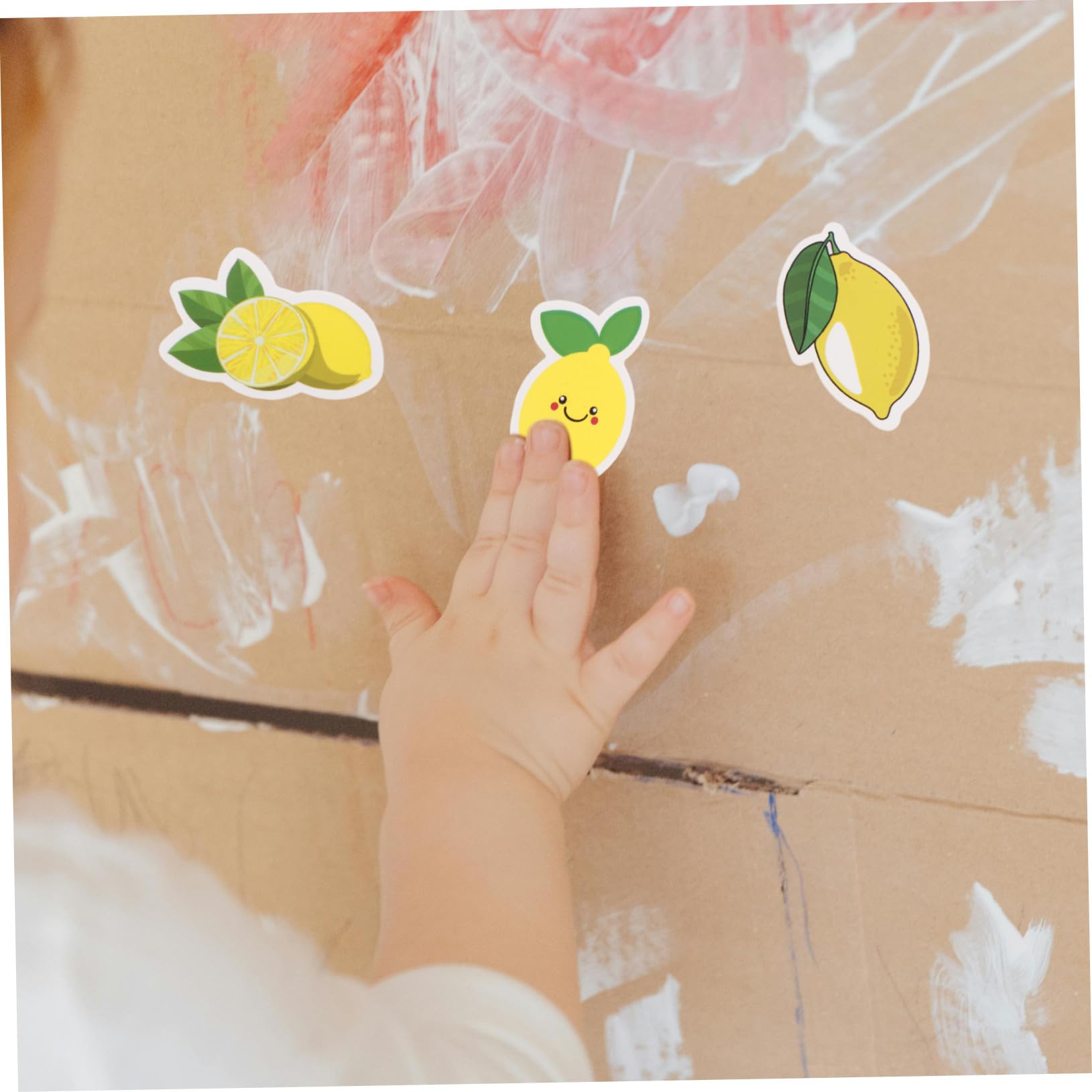 Pegatinas Adhesivas Ideales para Decorar de Limón 50 Adorables Diseño Seguro y Decorativo para Ordenador y Maleta y Regalar a Amigos