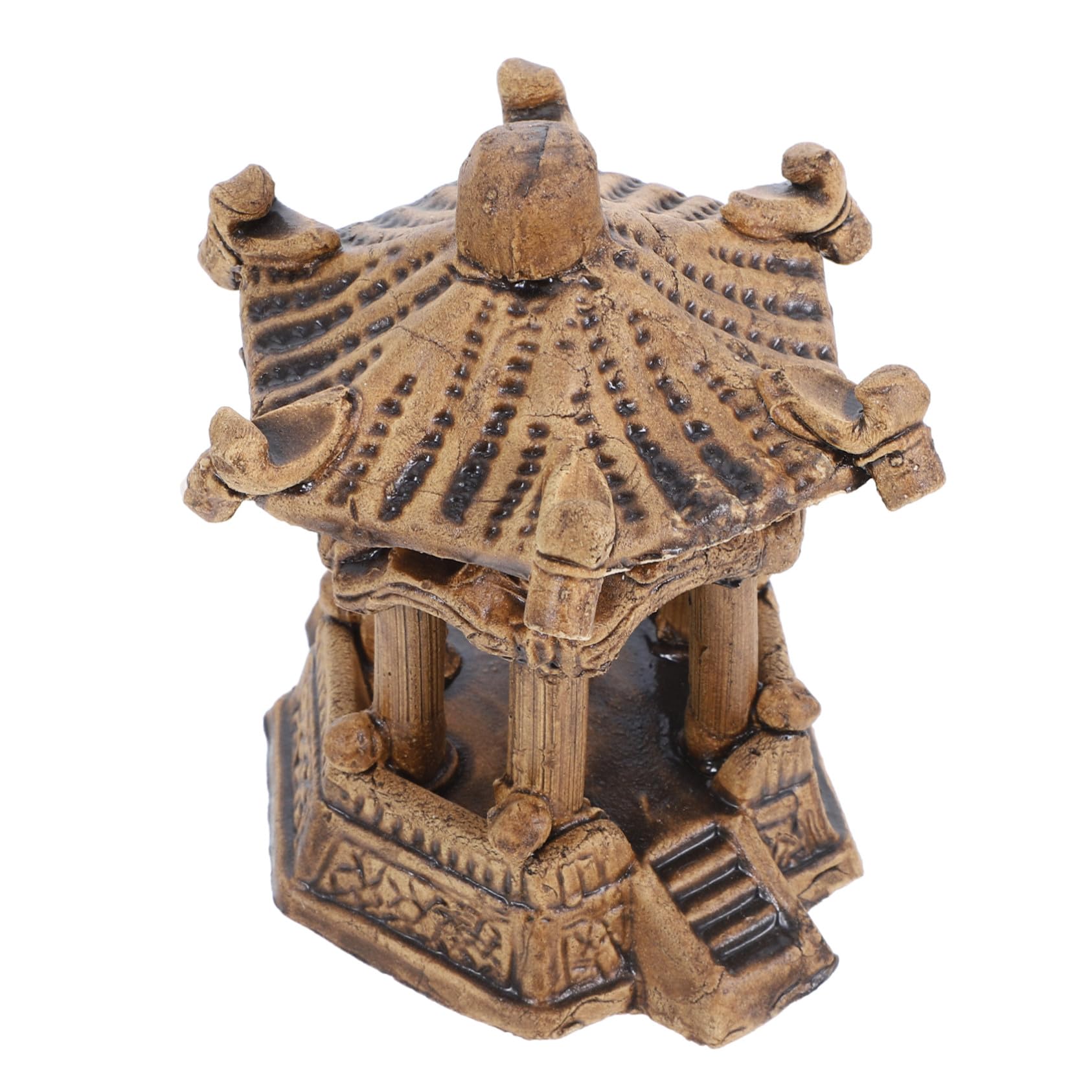 BESPORTBLE Decorazione per Acquari Pagoda in Statua Miniatura Compatta per Paesaggio Zen Ornamento per Acquari