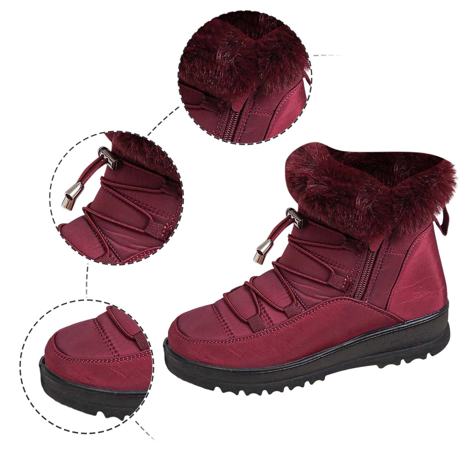 Pantofole Donna Invernali Pantofole Donna Chiuse Ciabatte Con Pelo Babbucce Uomo Casa Memory Foam Pelose Peluche Ragazzo Scarpe Da Calde Comode 42 Personalizzabili Morbide Men Slippers Inverno Per
