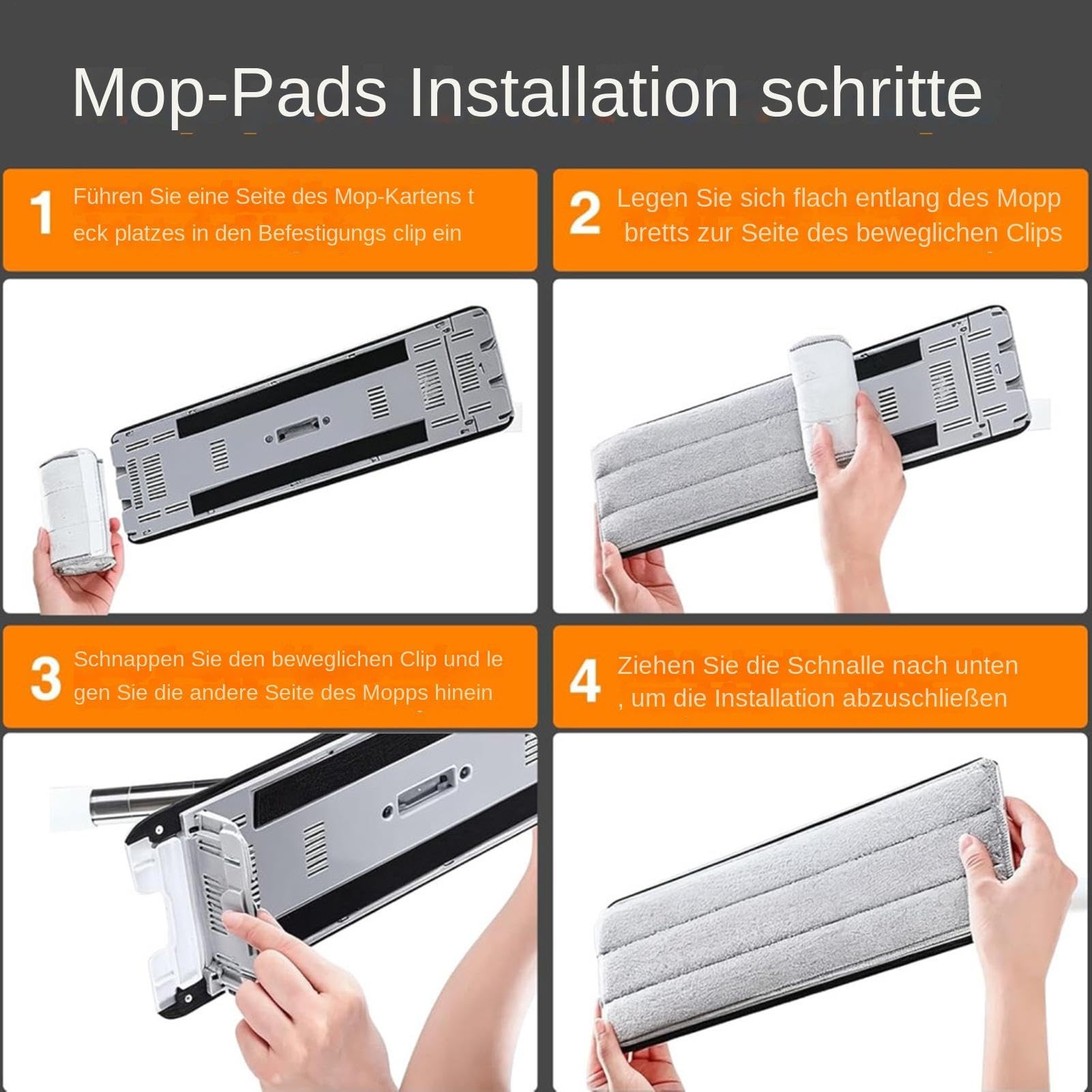 Cubo con escurridor para mopas Giratorio Limpieza Suelos Húmedo Y Seco | Kit Hogar De Mopa Y Balde Para Piso Set De Limpieza Cubo Con Fregona Para Suelos Paredes Ventanas Hogar Empresa En Húmedo O