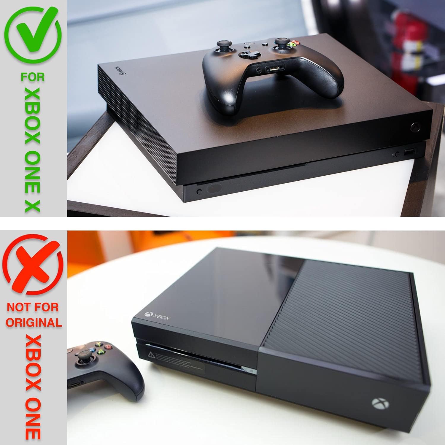 Zadii Hard Carrying Case Compatible with Xbox One X, Fit Xbox One X Console, 2 Wireless Controllers, Power Cable, HDMI Cable Game Discs and Other Accessories