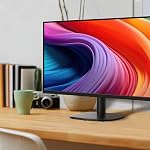 Amazon Basics Moniteur 27 po, FHD 1080P, Max 100Hz, compatible VESA, haut-parleurs intégrés