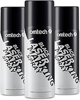Vista 15 de OMTech Spray de Marcado Láser, Líquido de Marcado Láser de Metal para Grabadores Láser de CO2, 3×13oz Spray en Aerosol para Grabado Láser Negro en 1