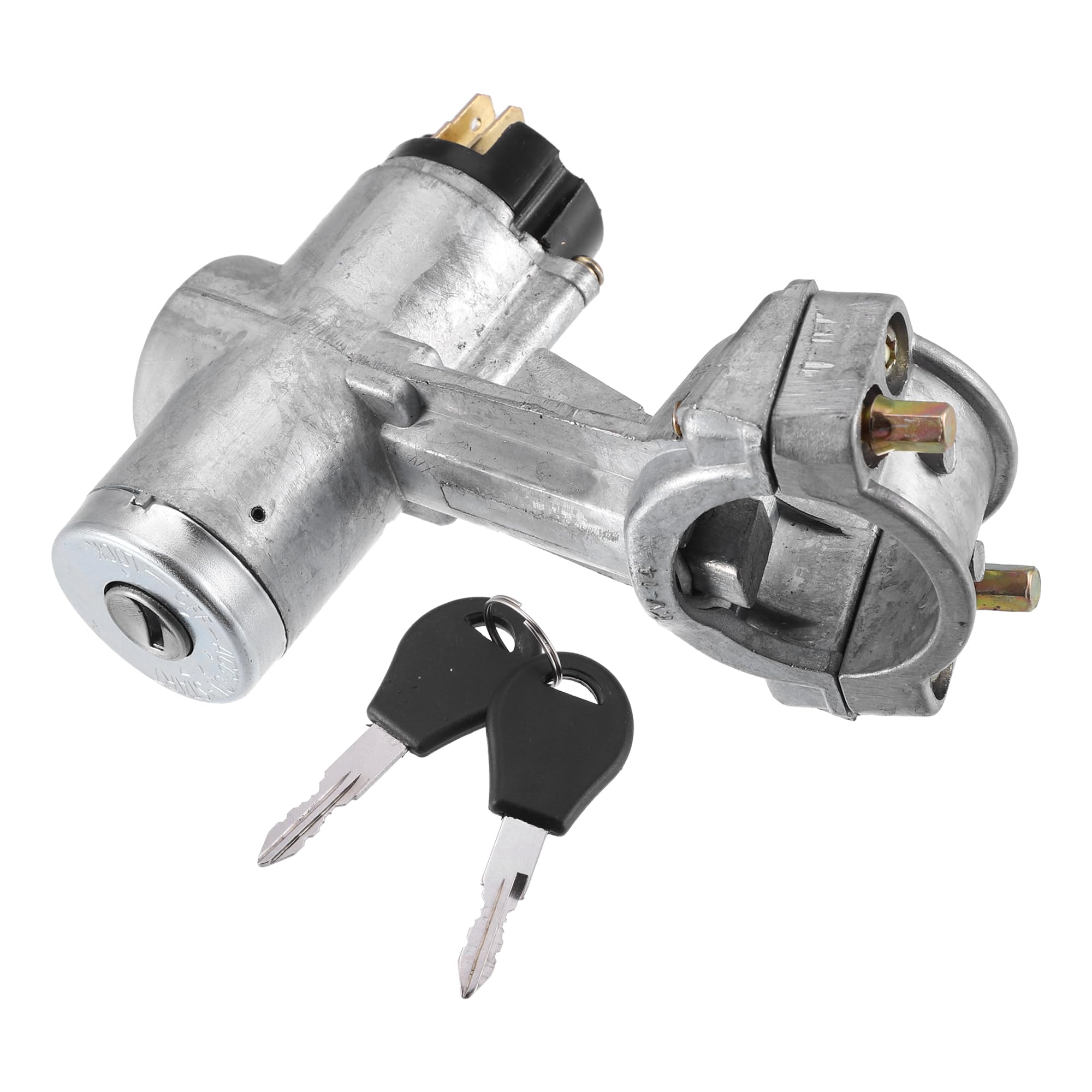 A ABSOPRO 1 Set Cilindro Blocco Interruttore Accensione con Chiavi 48700-02W00 per Nissan