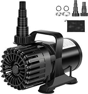3200 GPH Pond Pump, 150W for Fish Ponds, Fountains & Waterfalls