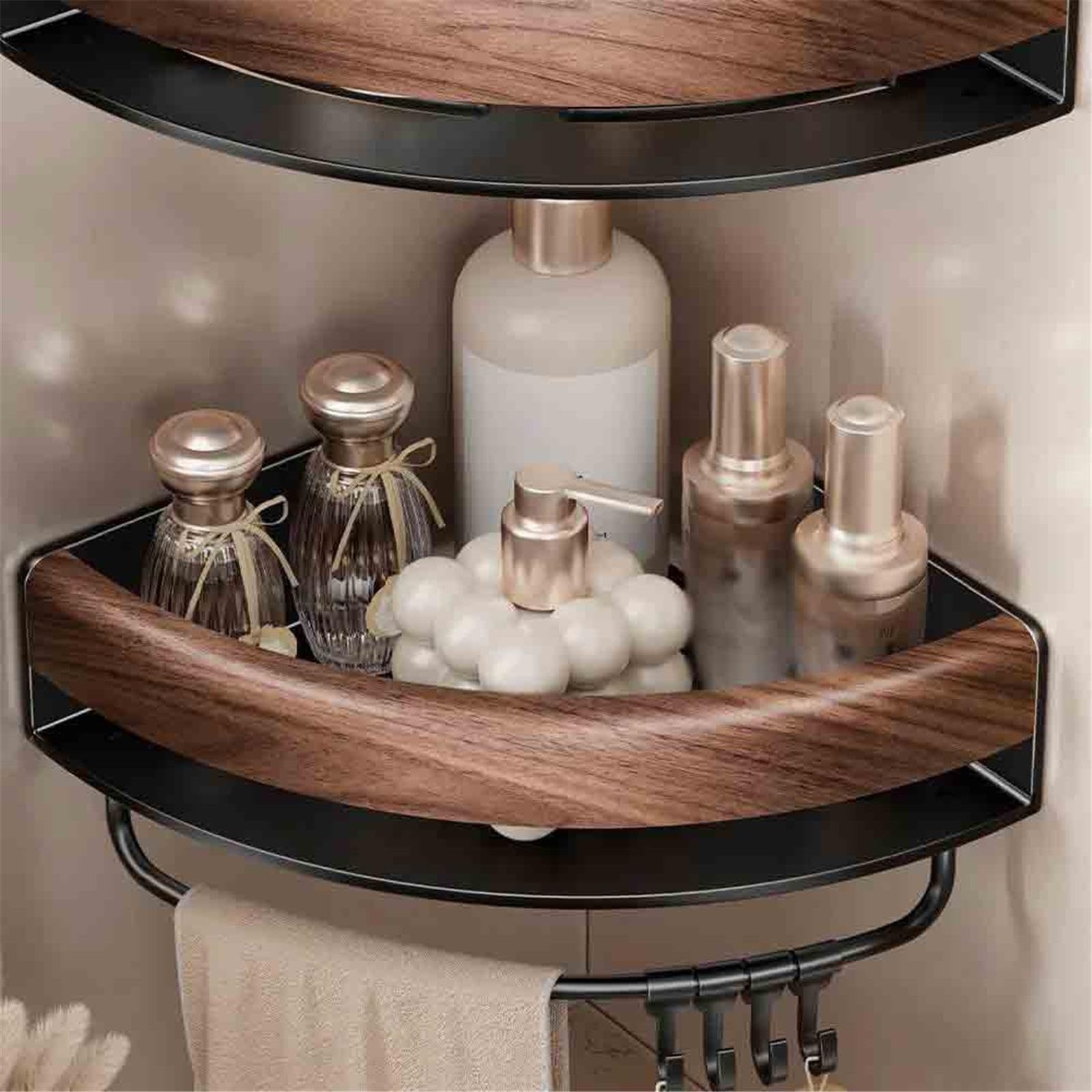 Étagères flottantes, étagère murale de salle bain Rangement