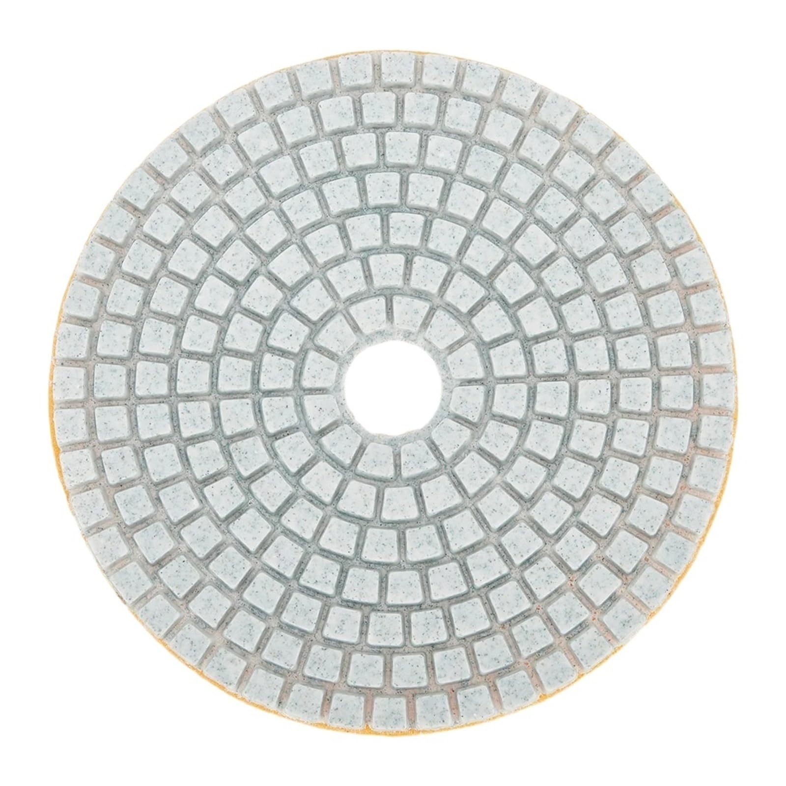 Diamond Polishing Pads 4inch Wet/Dry Granite Concrete Marble Glass Stone Sanding Concrete Stone Polish Disc Wet Buffing Grinding(3000grit)