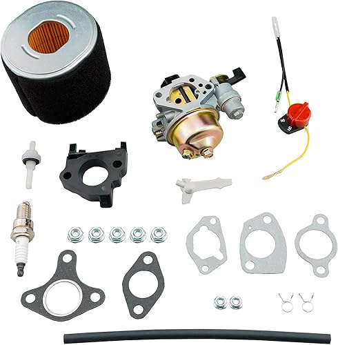 Miniatura 2 de Ruma Kit de filtro de aire de carburador ajustable para Honda GX340 GX390 GX420 11HP 13HP 16HP Motor Harbor Freight Predator 420cc Motor y equipo de
