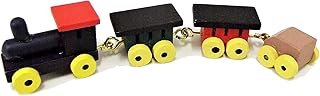 Melody Jane Dolls House Miniature Shop Nursery Accessory Wooden Traditional Boys Toy Train