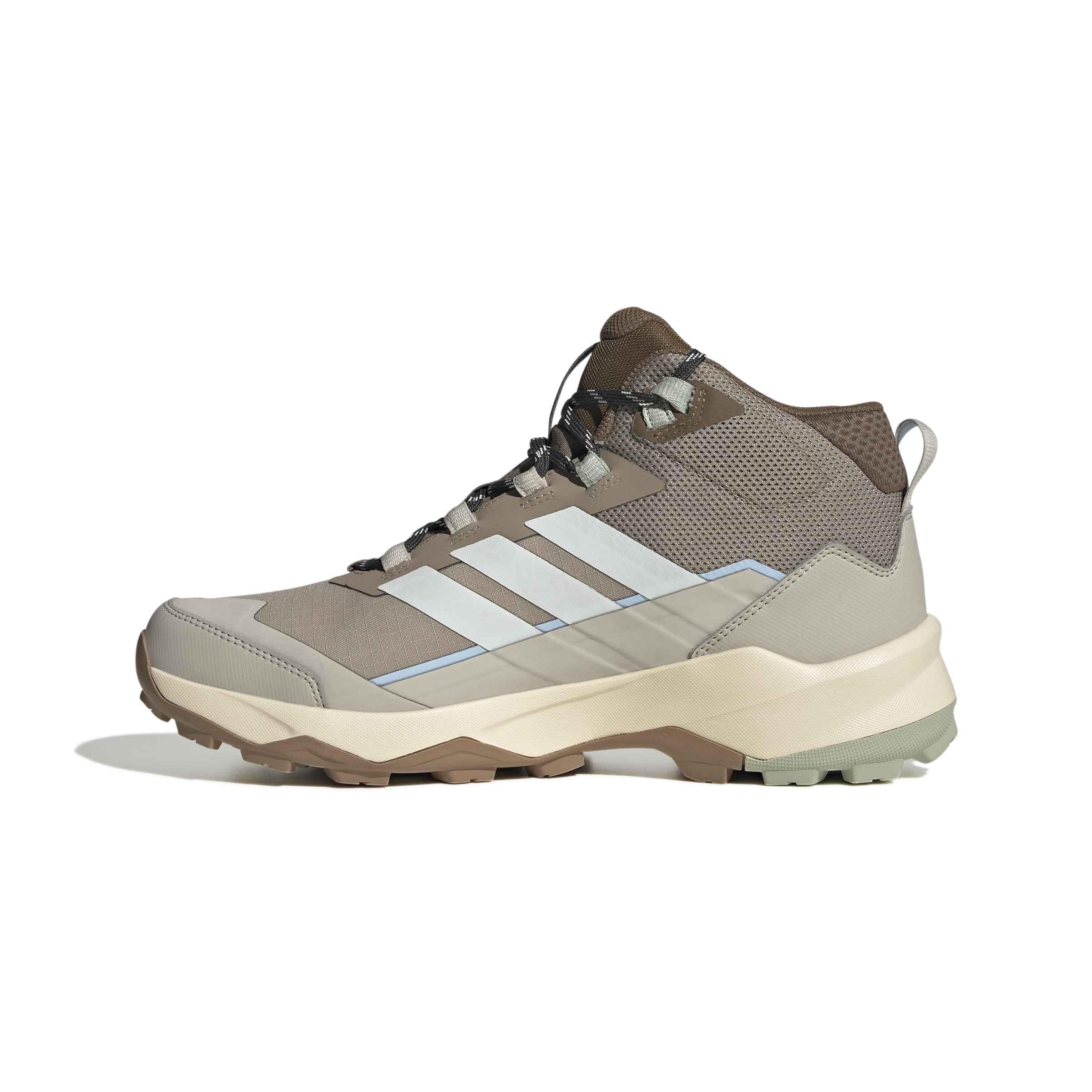 adidas Herren Terrex Skychaser AX5 Mid Gore-TEX Hiking Shoes, Wonder Alumina/Tent Green/Aurora Onix, 43 1/3 EU