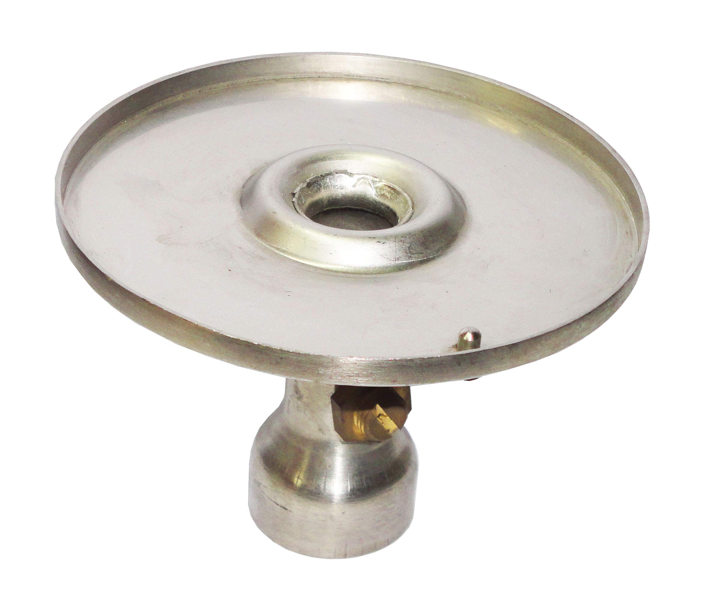Alpes Inox Bruciatore in acciaio inox per spartifiamma Ø 85 mm. fuoco Rapido serie Argento - B6906 - Prodotto originale