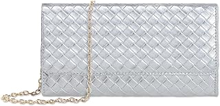 U+U Crossbody Bags for Women, Clutch Purse with Chain & Card Slots