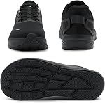 JOINFREE Men's Wide Toe Box Walking Shoes Slip-on Lightweight Cushioned Non Slip Sneakers Breathable Fashion Athletic Shoes for Running, Gym & Daily Wear
