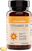 Vista 18 de NatureWise Vitamina D3 2000iu (50 mcg) Suministro de 90 días para apoyo inmunológico, función muscular saludable y salud ósea - Sin OMG, sin gluten