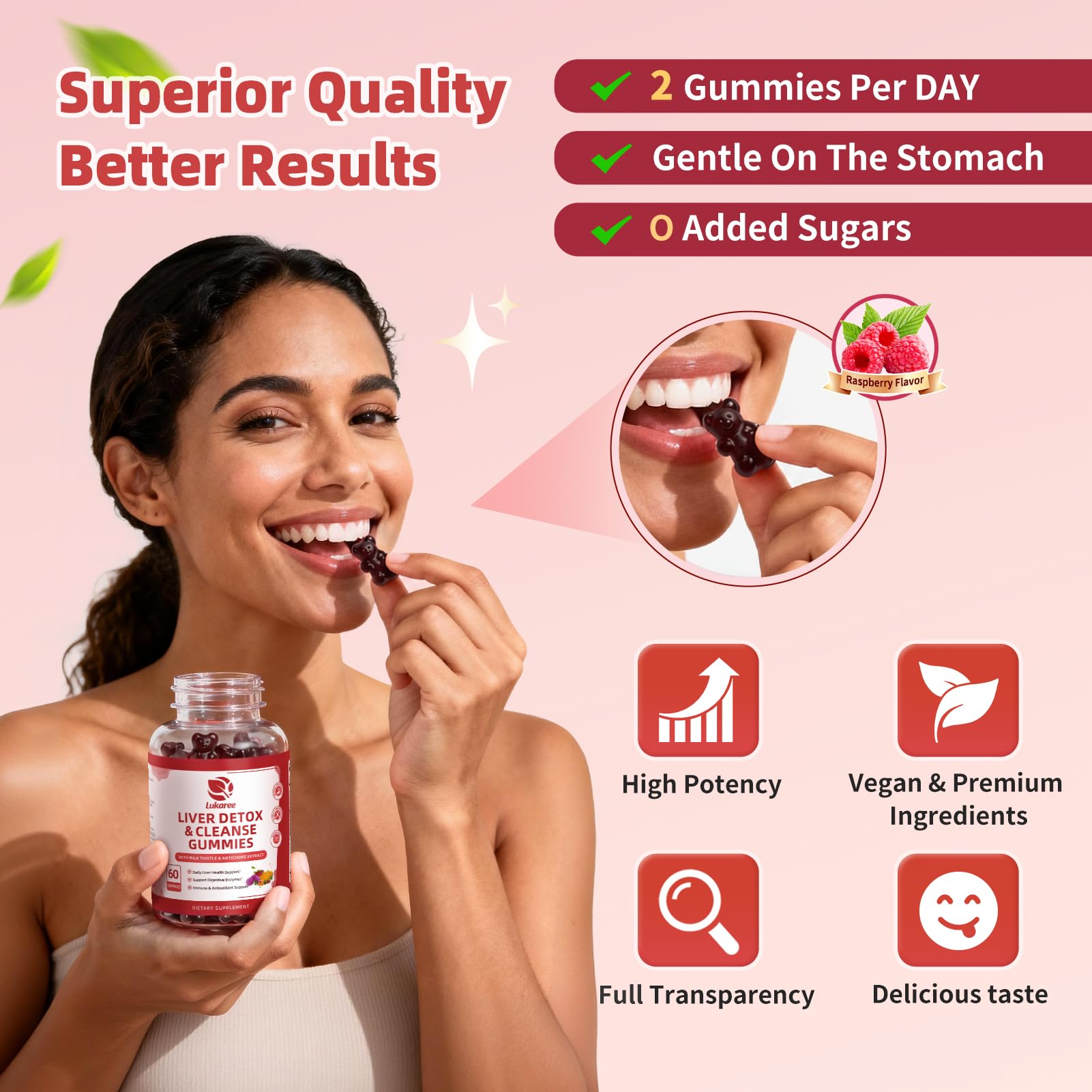Liver Cleanse Detox & Repair Gummies - Natural Liver Support -120 Count — Amazon image 7