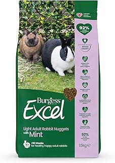 Burgess Excel Light Rabbit Nuggets 1.5 kg product image