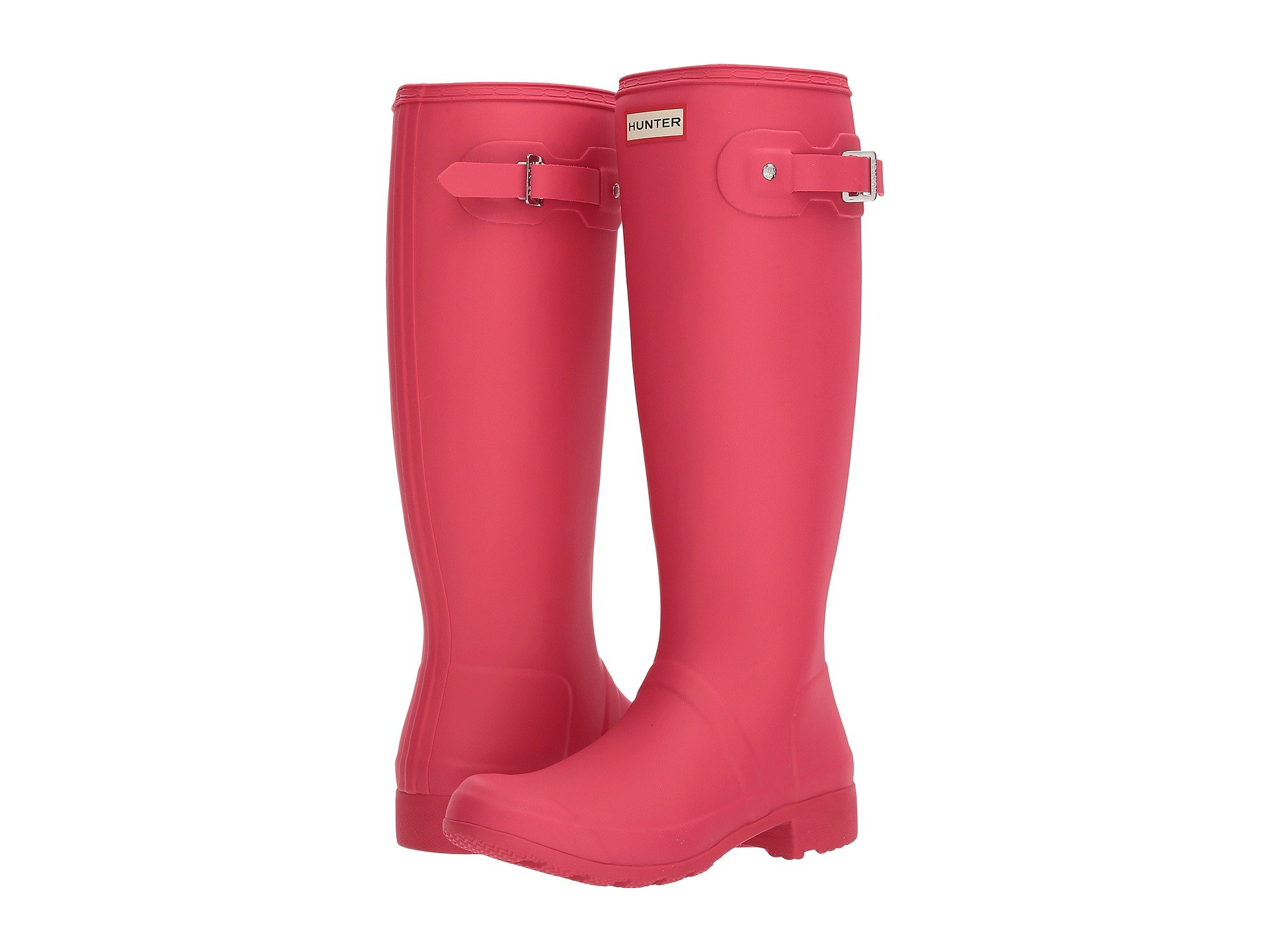 HUNTER Women'S Original Tour Gloss Rain Boots, Pink ModeSens