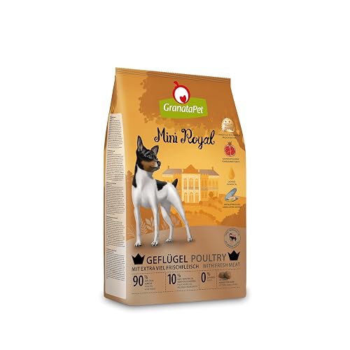 GranataPet Mini Royal - Alimento seco para Perros sin Cereales y sin azúcar añadido, pienso Completo…