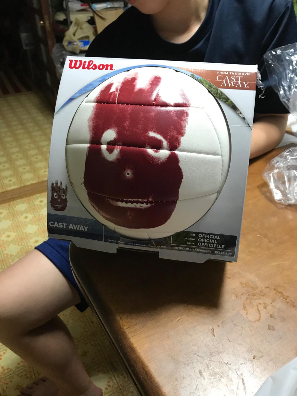 Amazon キャストアウェイ ウィルソン バレーボール Wilson Cast Away Volleyball [並行輸入品